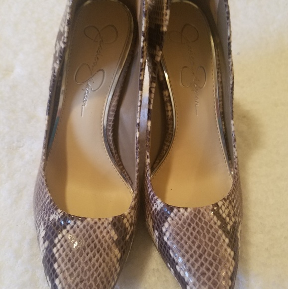Jessica Simpson Python Pumps - Picture 4 of 5
